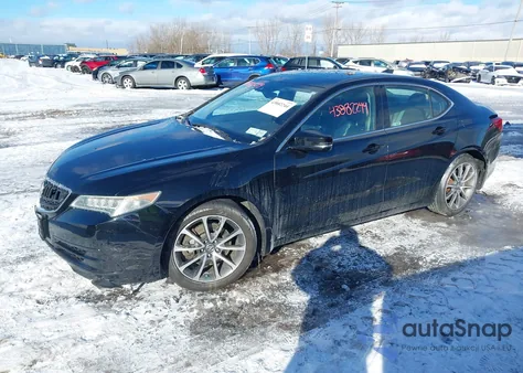 2015 Acura Tlx V6 Tech z USA, uszkodzony, nr VIN 19UUB3F53FA001793